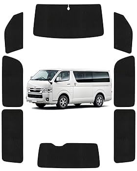 UI vehicle サンシェード10枚フルセット　200系 ハイエース ワイド Amazon | beyond self トヨタ ハイエース200系 標準